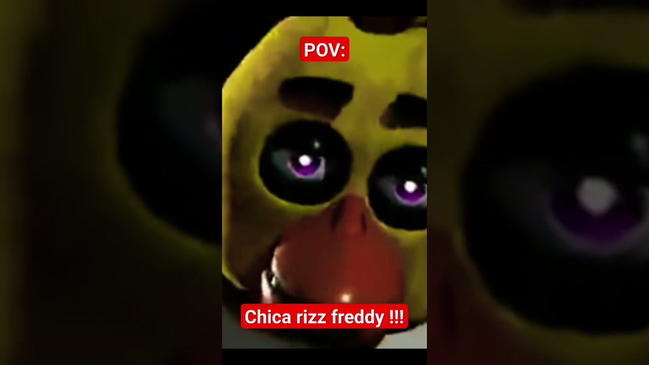 Five nights at Freddy's meme ! Chica rizz Freddy Fazbear ! 