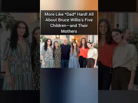 Video: Bruce Willis dobiva ozbiljne bodove tate, dopuštajući svojoj petogodišnjoj kćeri da oboji nokte