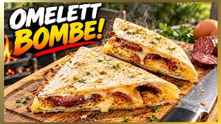 BBQ Omelette Wrap – einfach, schnell und verdammt lecker