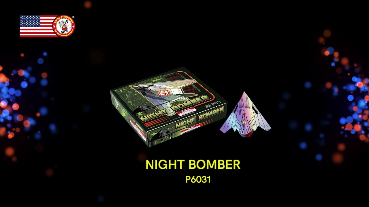 NIGHT BOMBER P6031 WINDA FIREWORKS 2022 NEW ITEMS