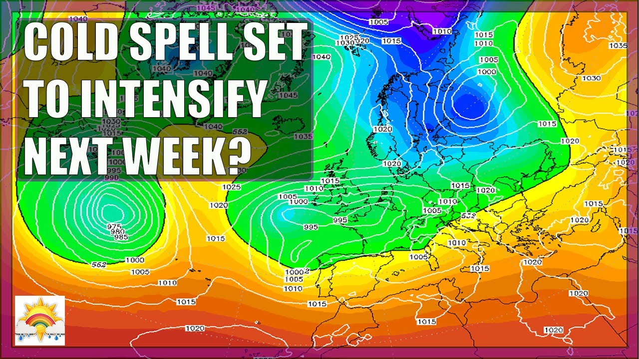 Ten Day Forecast: Cold Spell Set To Intensify Next Week? - YouTube