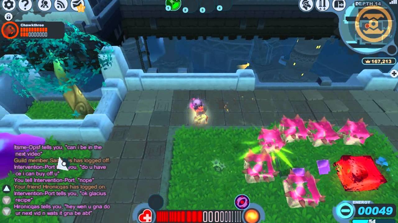 Spiral Knights: Graviton Vortex Demonstration