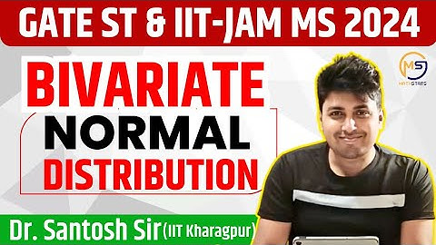 IIT-JAM Mathematical Statistics 2025 | Bivariate Normal Distribution | Mathstats @8810409392