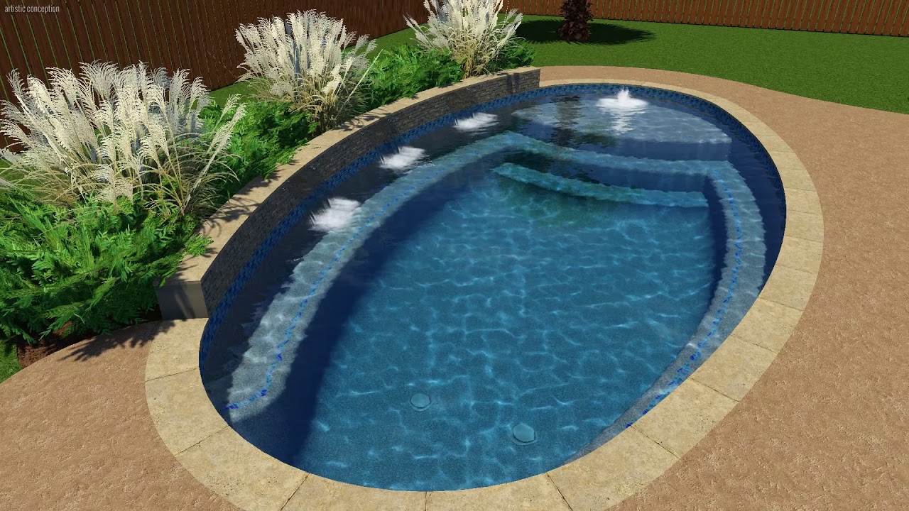 Patton Pool Patton Pool Design by Backyard Amenities - YouTube
