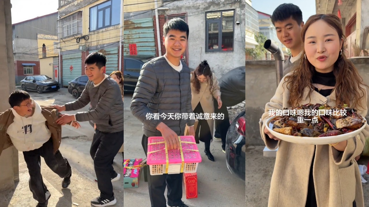 大俊的十里乡村 - 大年初四两个姐姐回娘家#我的乡村生活 #乡村美食