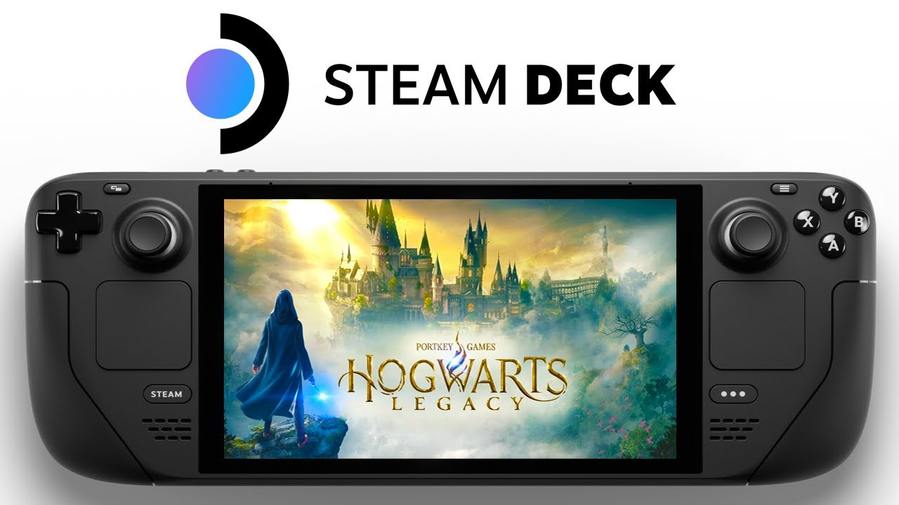 Hogwarts Legacy Steam Deck Gameplay, SteamOS, FSR 2.0