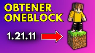 How to Install and Play OneBlock Skyblock 1.21.11 in Minecraft screenshot 4
