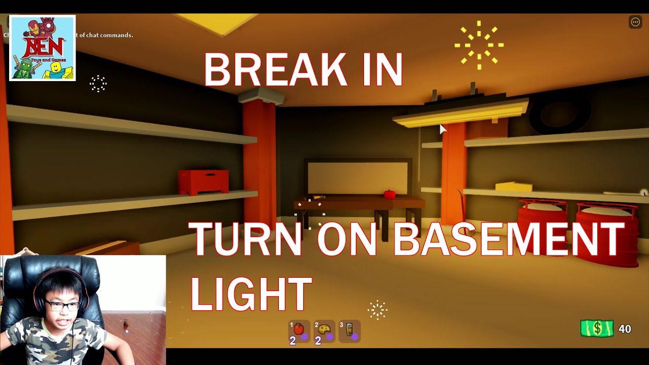 Roblox Break In Ben Turns On Basement Lights To Get Free Apples And Vault Code Ben Toys And Games Family Friendly Gaming And Entertainment - roblox ben 10 code