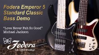 [MusicForce] Fodera Emperor 5 Standard Classic Bass Demo