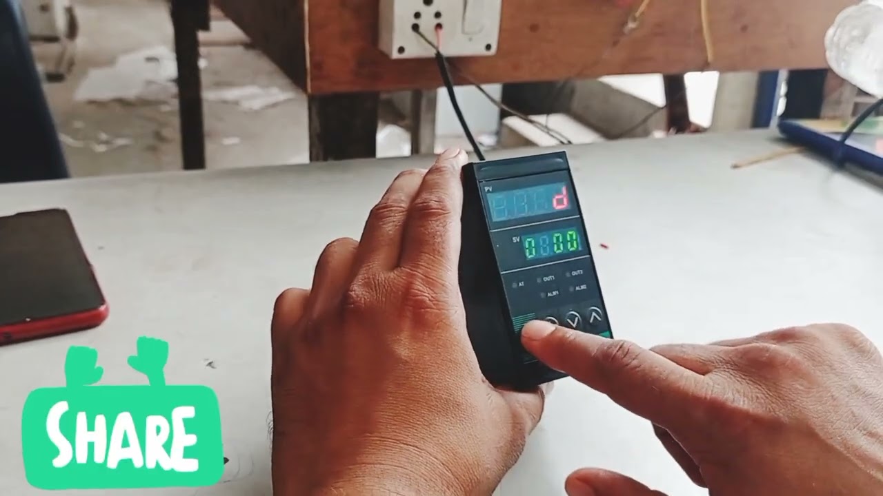 PID CH402  Thermocouple setting 