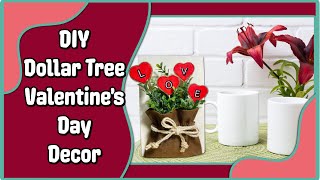 💖 Dollar Tree DIY Valentine&#39;s Day Decor | Farmhouse Any Style | Home Decor | Simple Cheap Easy