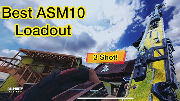 This ASM10 has no recoil dominates in legendary rank! ASM10 gunsmith loadout + full gameplay | CODM