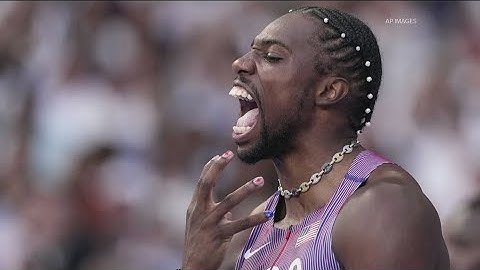 Noah Lyles is crowned world's fastest man after 100m photo finish