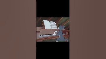 Tom and Jerry, Tom learns to play piano, 6  Lesson, How to Play The Waltz