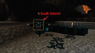 Minecraft Sculk Worm Mod 1.18.x(Fabric) screenshot 4