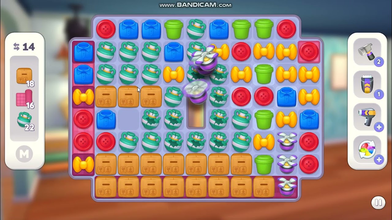Makeover Match - Swap & Style level 64 no power-ups