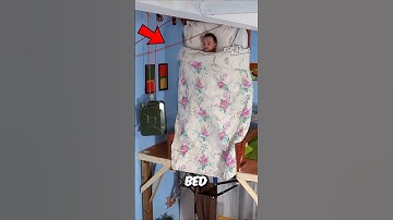 Hij bouwde zijn eigen automatische systeem 😱🤖 #kortevideo