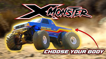@Traxxas X-MONSTER | X-Maxx Toughness. Monster Truck Style
