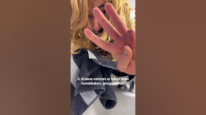 3 tips för när du tvättar håret