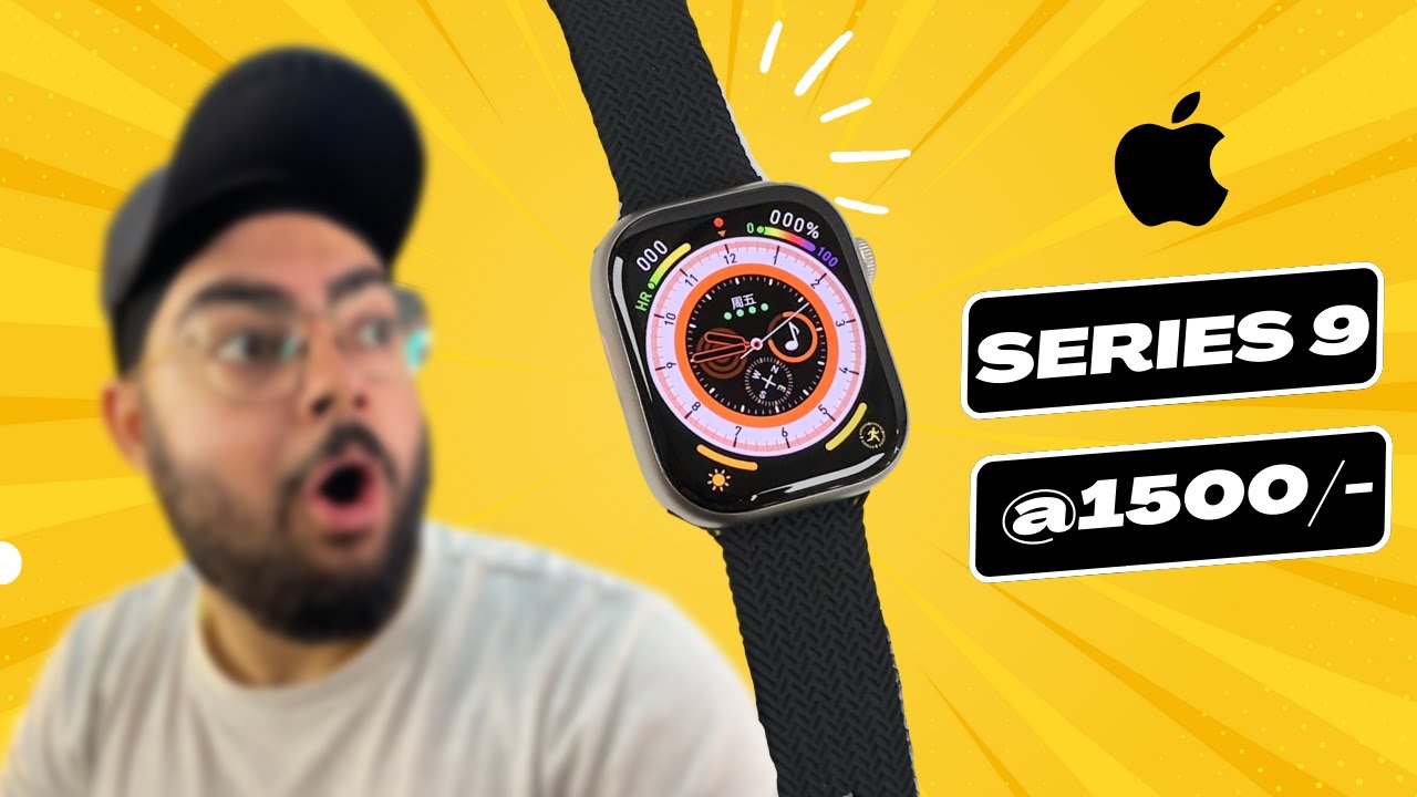 apple series 9 watch clone 1500/ worth buying ? UNIBAV YouTube