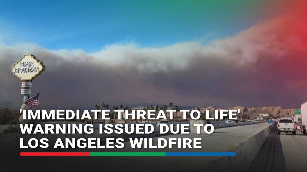 New wildfire in Los Angeles prompts evacuations, sparks 'immediate ...