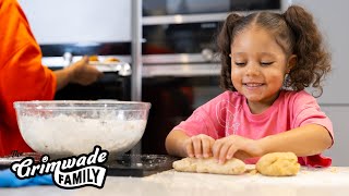 INTRODUCING OUR 3 YEAR OLD TO COOKING JAMAICAN FOOD 🇯🇲