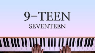 에이틴2 ost 세븐틴 - 나인틴(9-TEEN) 피아노 악보
