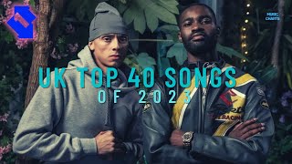 Top 40 Hit Songs Of 2023 (UK Singles Chart)