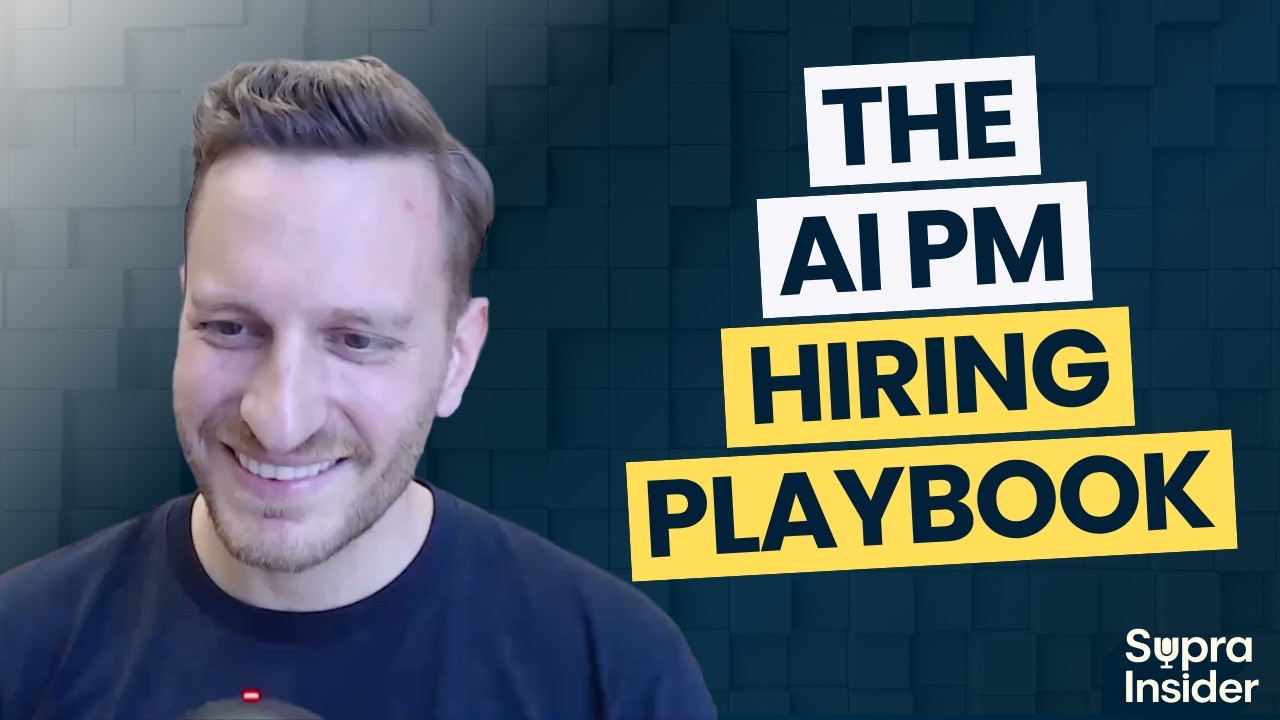 Ep 116 : Lessons learned from hiring 4 AI PMs in 7 months | Chris Gomes (VP of Product @ Conveyor)