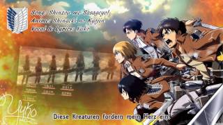 German Fancover Shinzou Wo Sasageyo - Opening 3 Shingeki No Kyojin 2