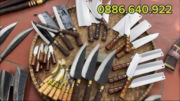 ❤️❤️❤️DỌN KHO ĐÓN TẾT BỘ DAO BẾP DAO CHẶT THÁI THÉP TRẮNG THÉP ĐEN 🔥🔥🔥