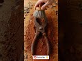 How to remove rust from metal object #rust #satisfying #cleaning #metalrestoration