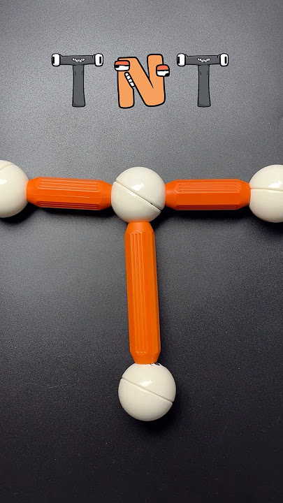 How to make a TNT #oddsatisfying #satisfying #tnt