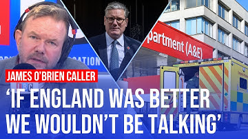 James O’Brien vs LBC caller who blames migrants for NHS waiting times