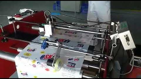 Winder Rewinder Machine | Roll Printing Machine | Tij Inkjet Printing Machine  with Rewinder