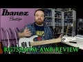 Ibanez Prestige RG752AHM-AWB 7-string guitar review