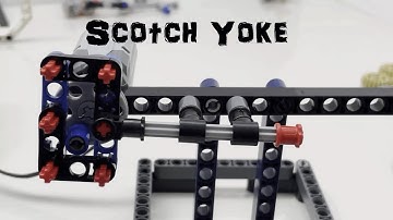 Scotch Yoke | Lego Technic | Satisfactory Mechanical Principles