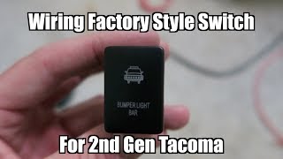Wiring Factory Style Switch For LED Light Bars