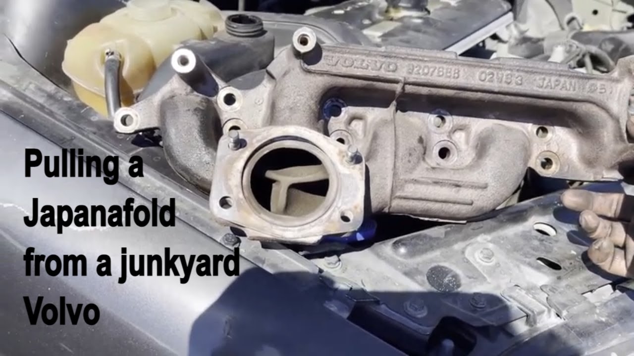 Volvo 850 | How To Find and Remove a Japanifold From the Junkyard