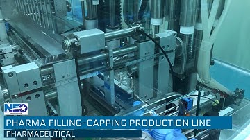Pharma Filling Capping Production Line with Bottle Washer|Neostarpack