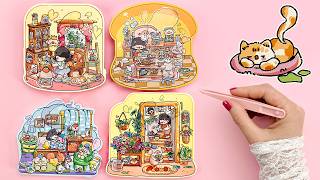 ASMR Kawaii Room Building 🌸 Cozy Sticker Scenes for Relaxation screenshot 5