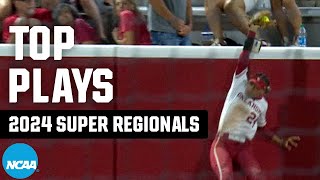Top defensive plays from 2024 NCAA softball super regionals