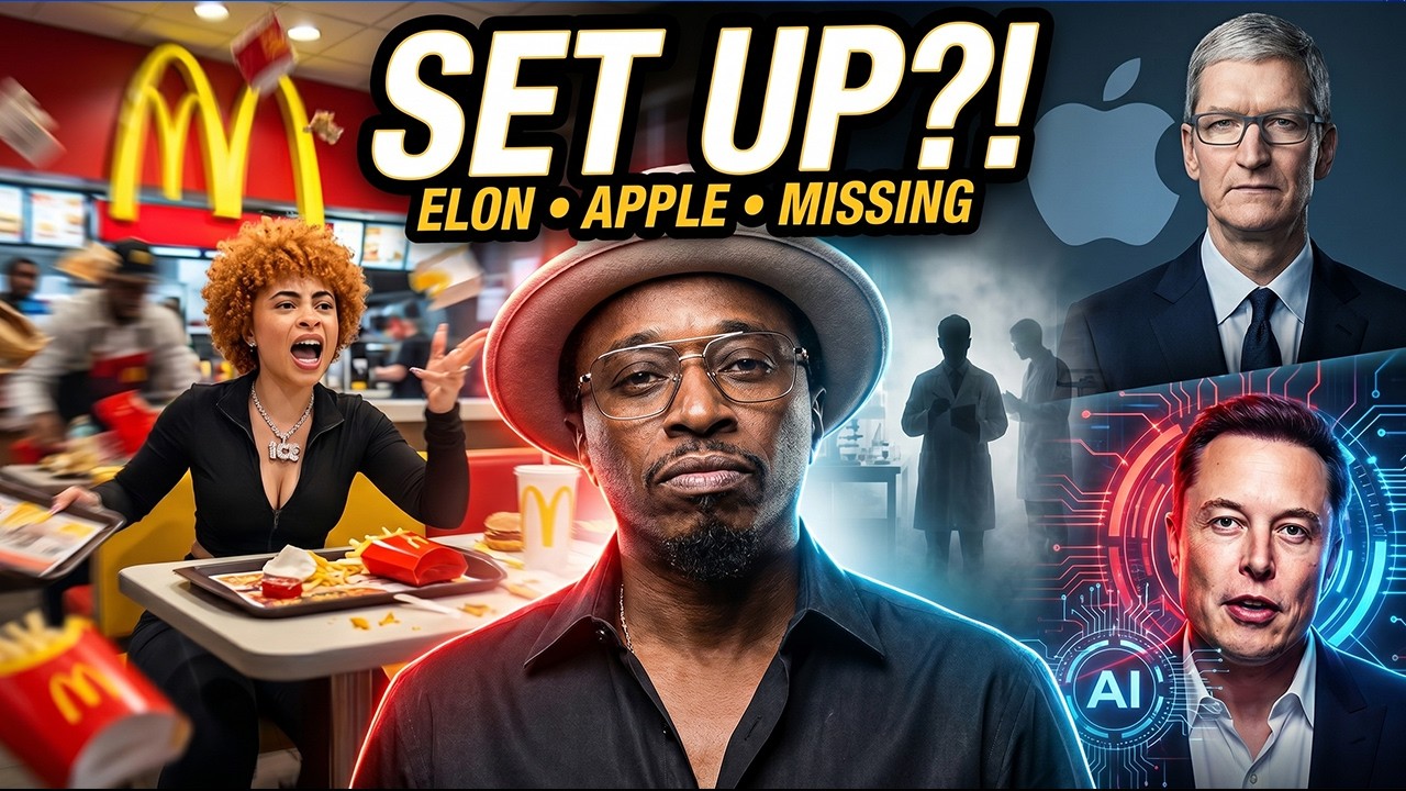 Eddie Griffin Talks Ice Spice McDonald’s Fight, Tim Cook Steps Down, Missing Scientists & Elon Musk