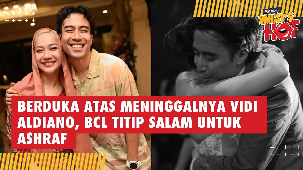 Duka Bunga Citra Lestari Atas Meninggalnya Vidi Aldiano, Titip Salam untuk Ashraf