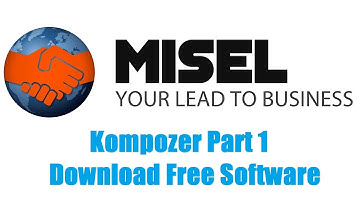 Kompozer Part 1 - Download Free Software