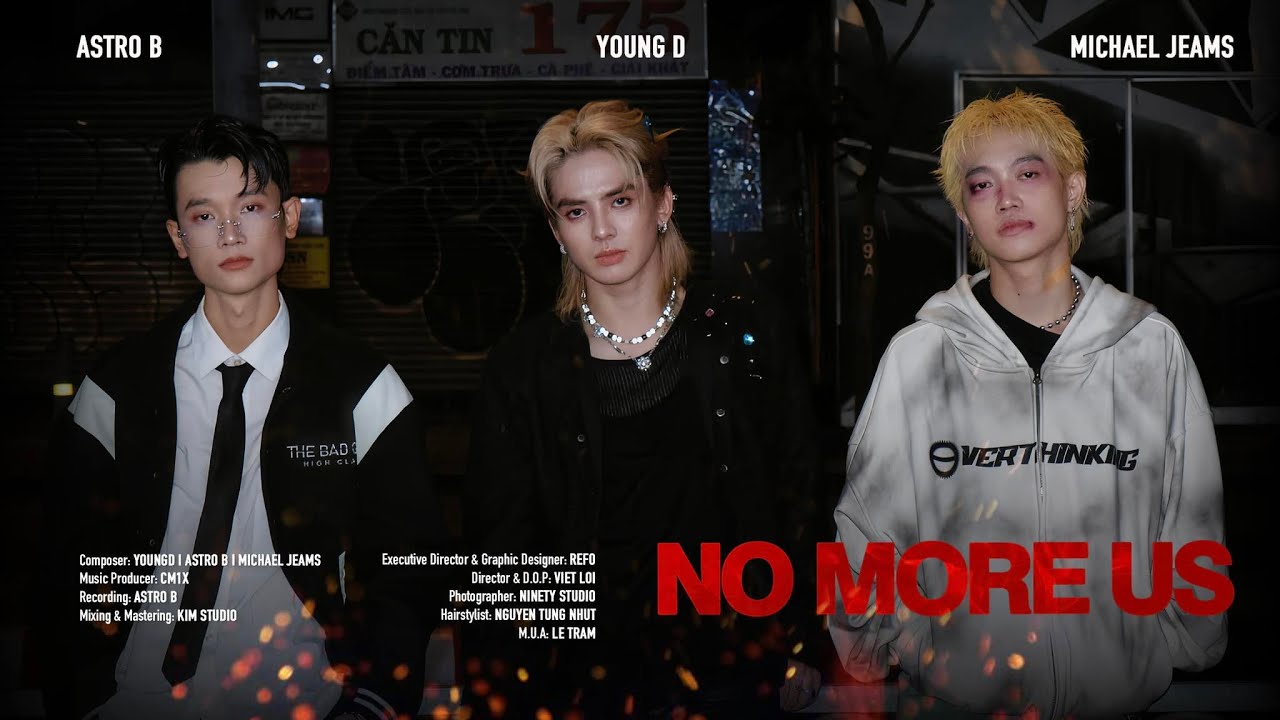 ASTRO B  -  "No More Us"  ft. MICHAEL JEAMS, YOUNG D  | Official Lyric  Video