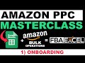 Amazon PPC Masterclass Tutorial - APEX PPC Training 1 - Onboarding (Amazon PPC Optimization 2021)