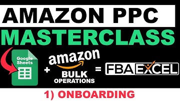 Amazon PPC Masterclass Tutorial - APEX PPC Training 1 - Onboarding (Amazon PPC Optimization 2021)