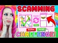 Can MeganPlays Beat The TRY NOT TO GET SCAMMED Challenge In Adopt Me?! Roblox Adopt Me