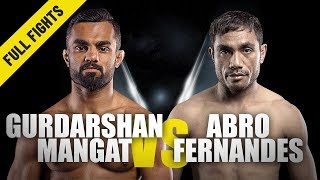 Gurdarshan Mangat vs. Abro Fernandes | ONE Full Fight | Slick Stand-Up | July 2019